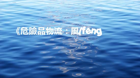 《危險品物流：風(fēng)險管控方案及應(yīng)急響應(yīng)策略》