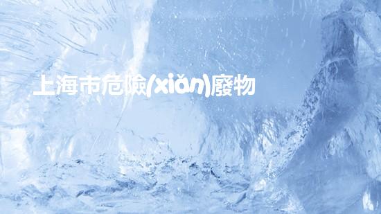 上海市危險(xiǎn)廢物經(jīng)營(yíng)許可證查詢官網(wǎng)新技術(shù)革命：廢棄物再利用的未來(lái)路徑