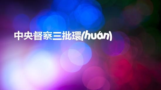 中央督察三批環(huán)保成果匯總：見(jiàn)證治污新篇章