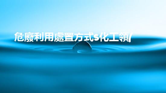 危廢利用處置方式s化工領(lǐng)域的技術(shù)革新與未來展望