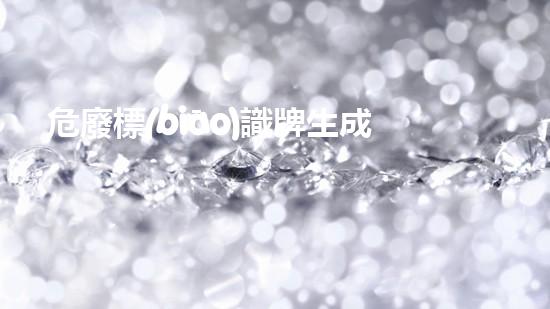 危廢標(biāo)識牌生成探索未來能源：關(guān)于可再生能源的新視角