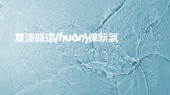夏津縣環(huán)保新氣象：打造綠色發(fā)展樣板城市