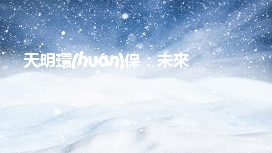 天明環(huán)保：未來可持續(xù)發(fā)展的重要性和挑戰(zhàn)