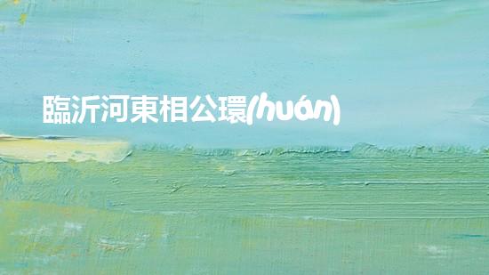 臨沂河東相公環(huán)保：環(huán)境保護事業(yè)在行動