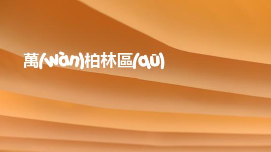 萬(wàn)柏林區(qū)管道清淤電話：解放你的下水道煩惱！
