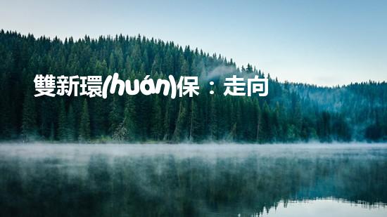 雙新環(huán)保：走向綠色未來(lái)